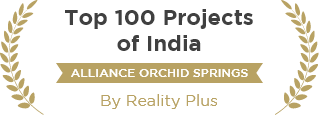 Alliance Orchid Springss Top 100 Projects of India
