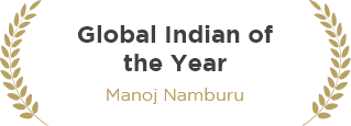 Global Indian of the Year Manoj Namburu