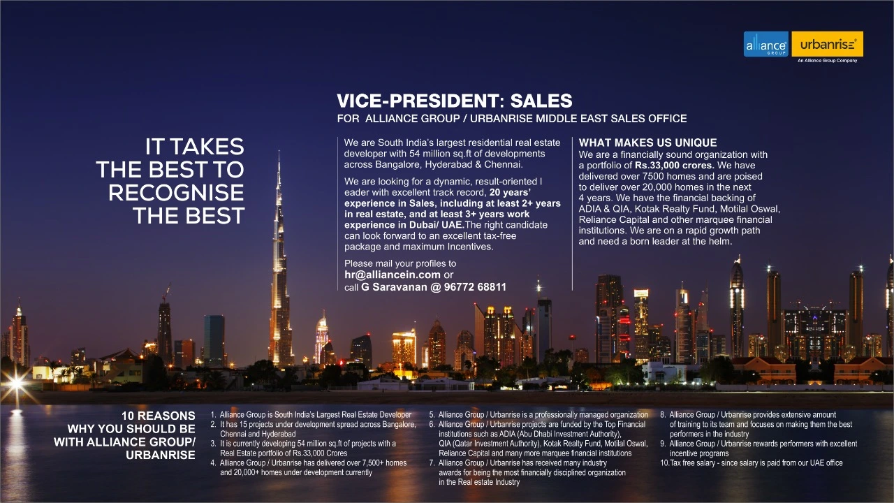 VP - Sales - UAE